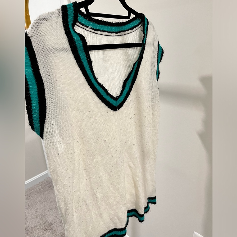 Vintage vest sweater